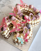 Medovik Double Number Cake – Premium Honey Cake for Celebrations