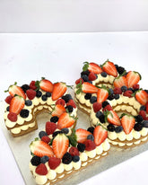 Medovik Double Number Cake – Premium Honey Cake for Celebrations