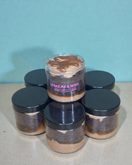 Chocolate & Caramel Mini Cake Jar