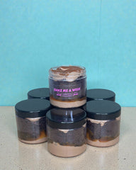 Chocolate & Caramel Mini Cake Jar