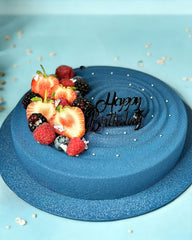 Classic Velvet Entremet Cake – Luxurious Velvet‑Effect Mousse