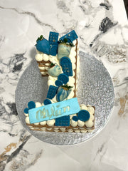 Medovik Single Number Cake – Honey Layer Cake