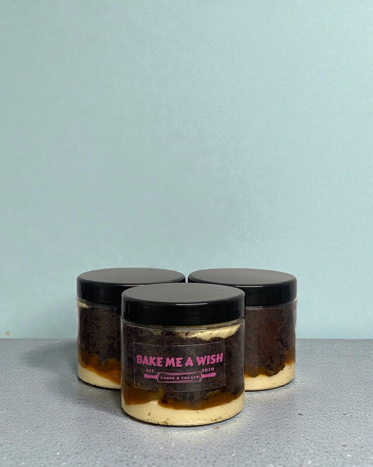 Mars Bar Mini Cake Jar