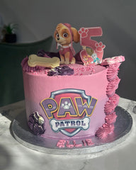 Paw Patrol Themed Cake – Handmade Birthday Treat