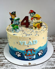 Paw Patrol Themed Cake – Handmade Birthday Treat