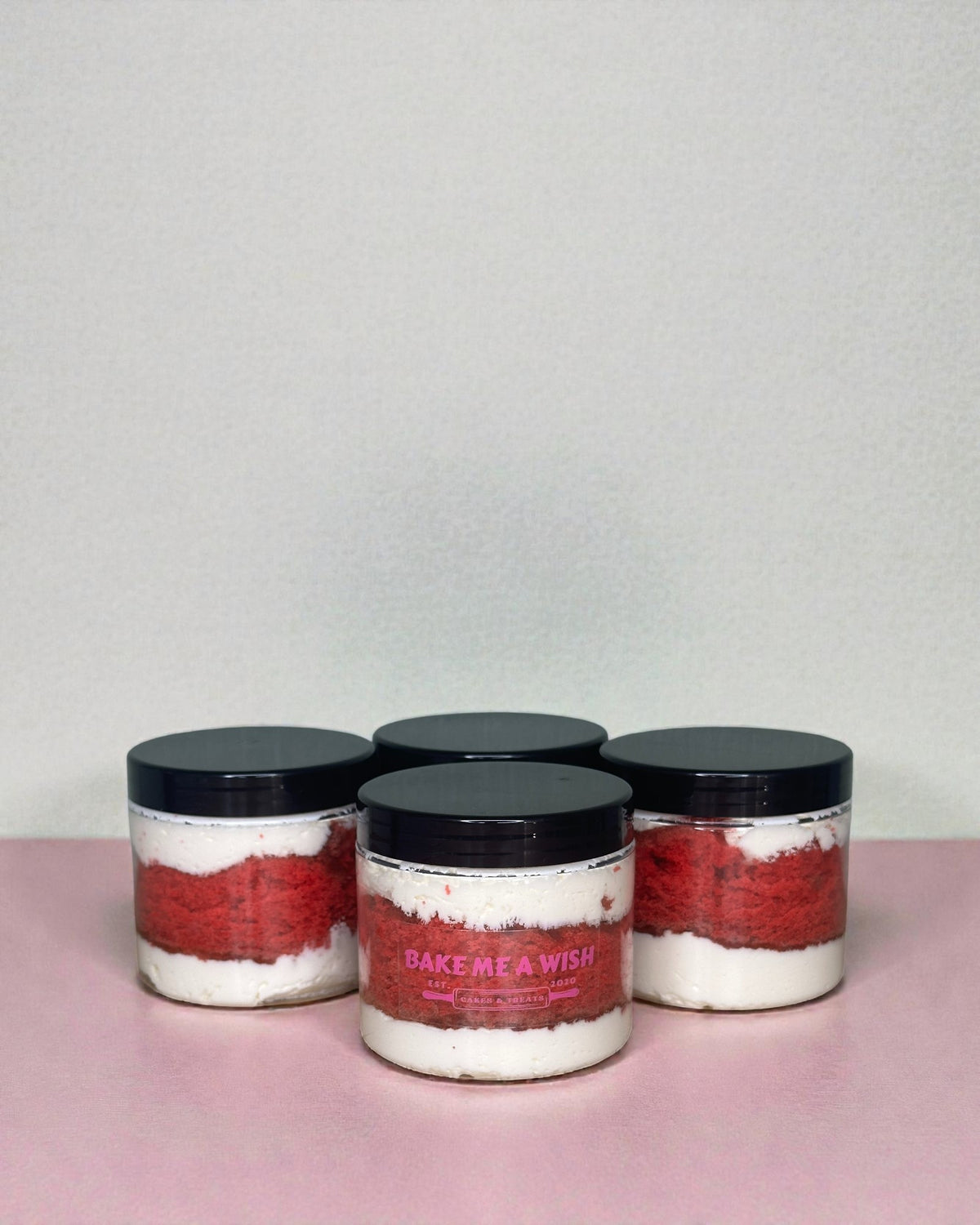 Red Velvet Mini Cake Jar