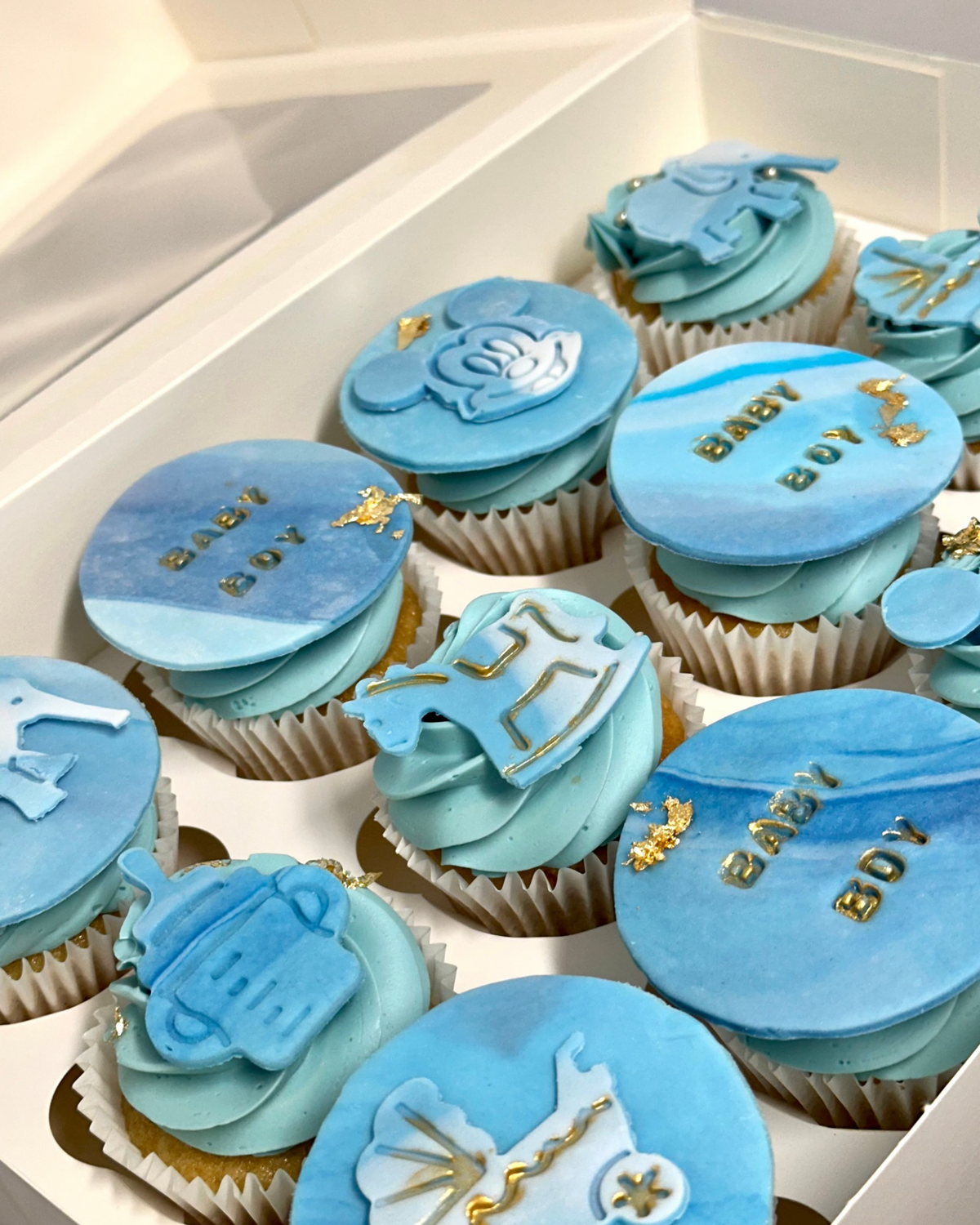 Baby Shower Cupcakes