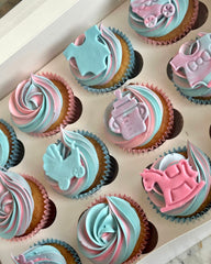 Gender Reveal Cupcakes