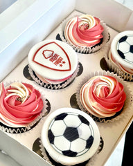 Football Cupcakes