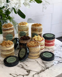3 Mini Cake Jars