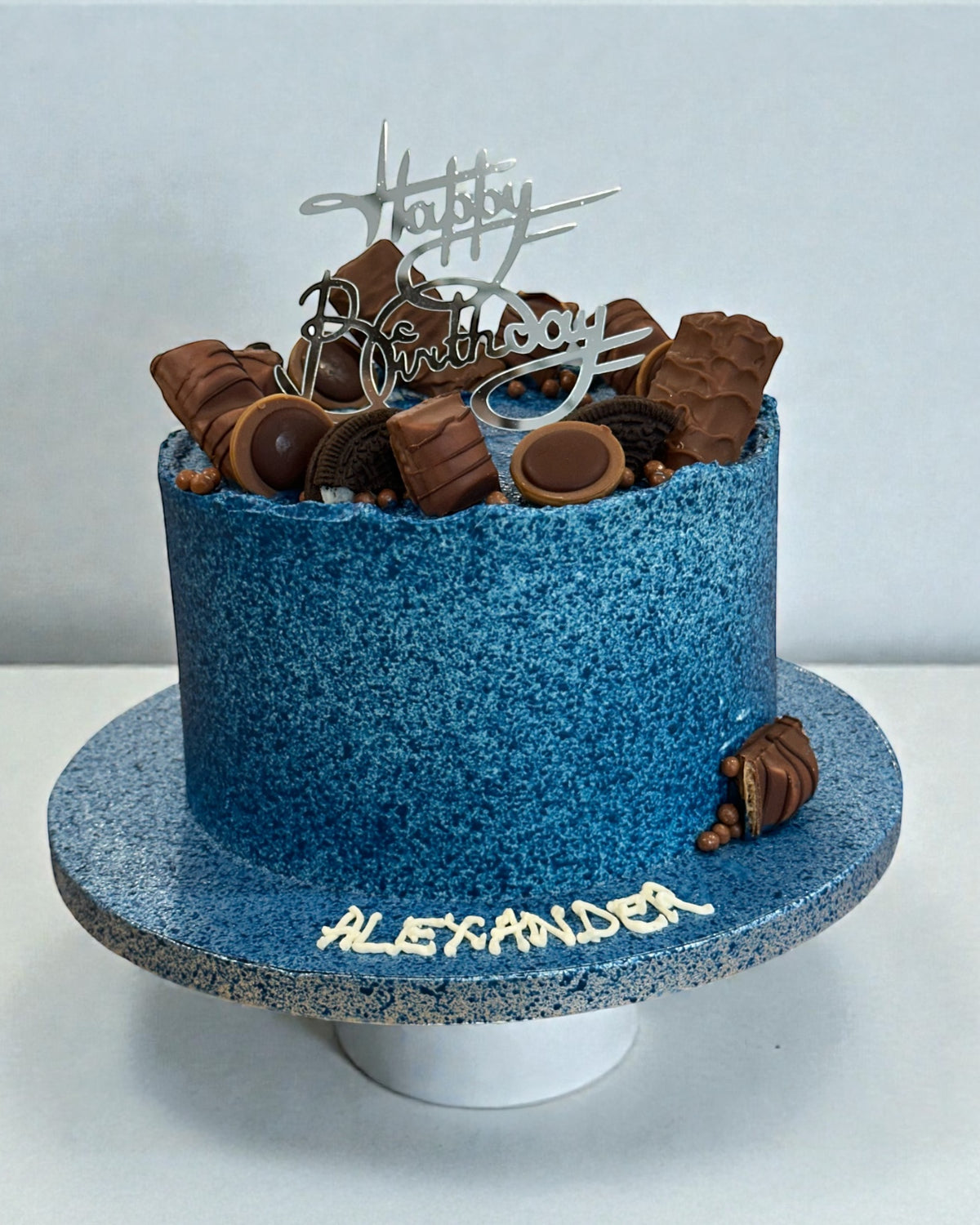 Velvet Chocolate Birthday Cake